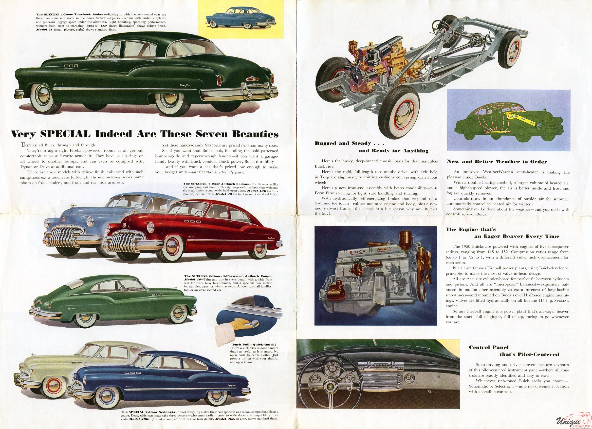 1950 Buick Brochure Page 3
